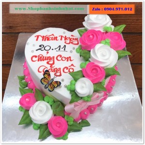 Bánh Kem Tặng Ngày 20/11 - QB12